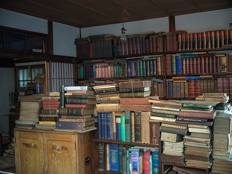 牧野富太郎の書斎の写真
